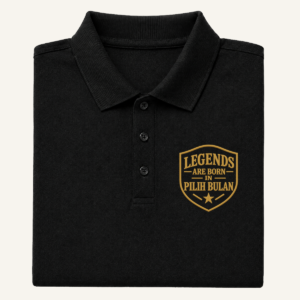 Antique Gold Baju Polo Legends Are Born in Bulan Kelahiran