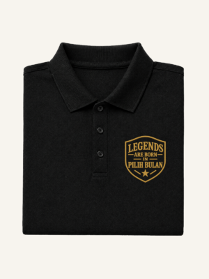 Antique Gold Baju Polo Legends Are Born in Bulan Kelahiran