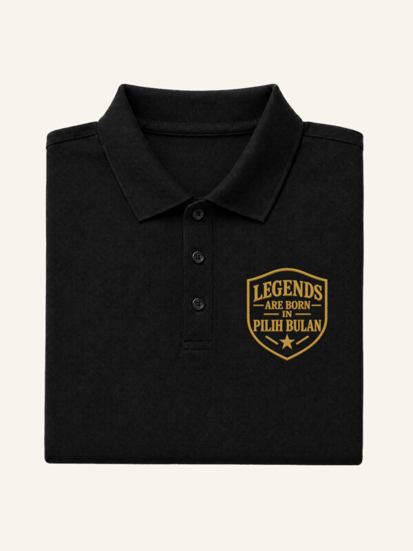 Antique Gold Baju Polo Legends Are Born in Bulan Kelahiran