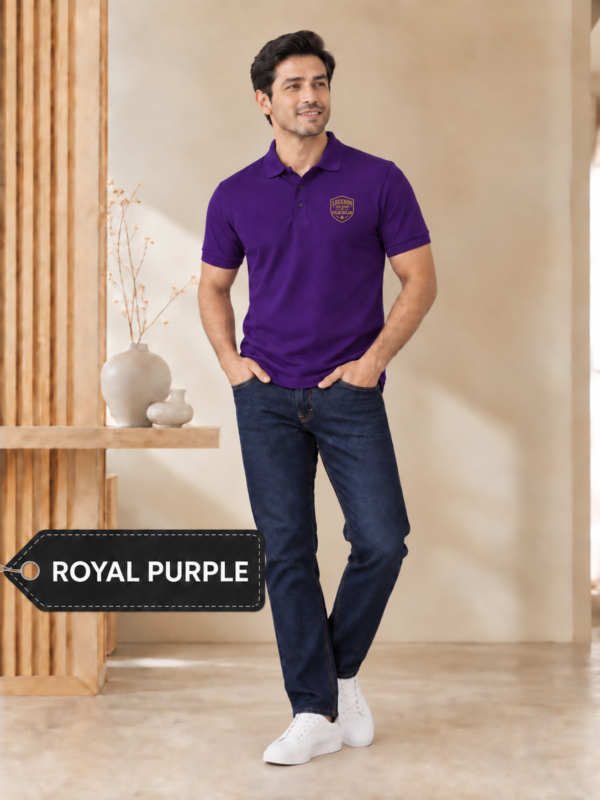 Antique Gold Baju Polo Legends Are Born in Bulan Kelahiran