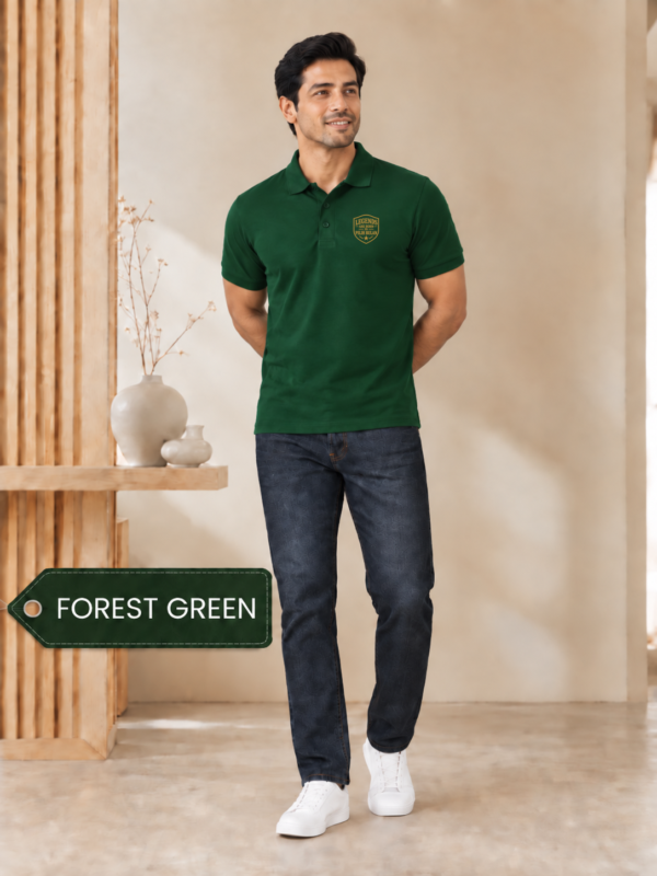 Antique Gold Baju Polo Legends Are Born in Bulan Kelahiran