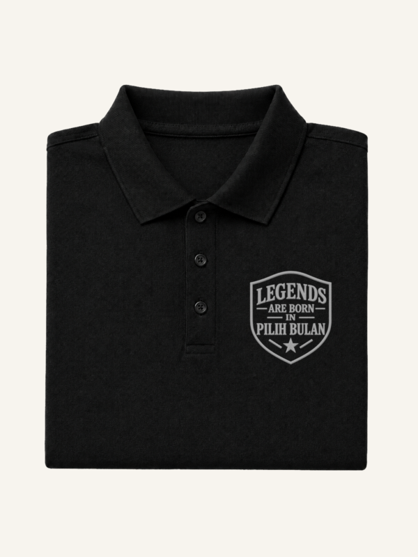 bulangrey1 Silver Mystery Baju Polo Legends Are Born in Bulan Kelahiran