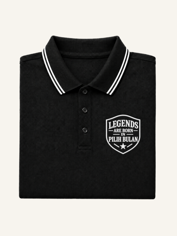 White Tipped Baju Polo Legends Are Born in Bulan Kelahiran