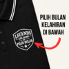 White Tipped Baju Polo Legends Are Born in Bulan Kelahiran